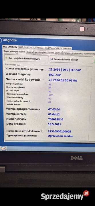 Naprawa ogrzewań postojowych Eberspacher Cichowo
