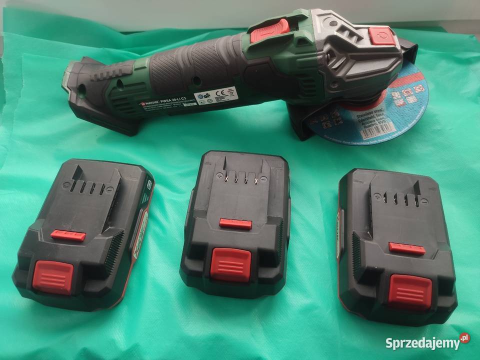 Szlifierka kątowa akumulatorowa parkside Łódź