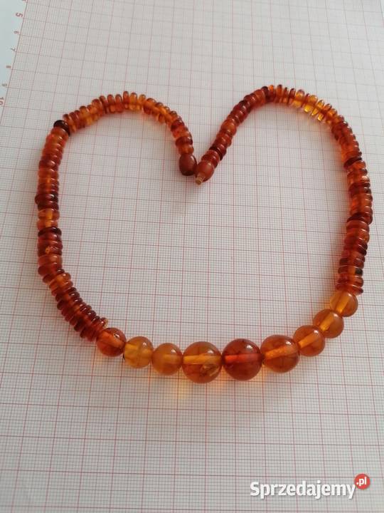 Naszyjnik Bursztyn Vintage podlaskie Białystok