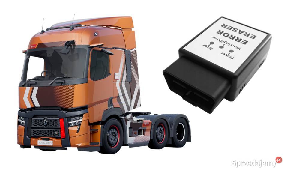 KASOWNIK BŁĘDÓW RENAULT GAMA T K C D EURO 6 Interfejsy diagnostyczne