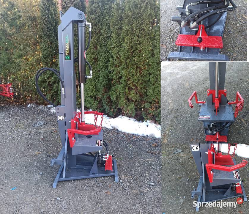 Łuparka do drewna 20T pionowa napęd hydrauliczny