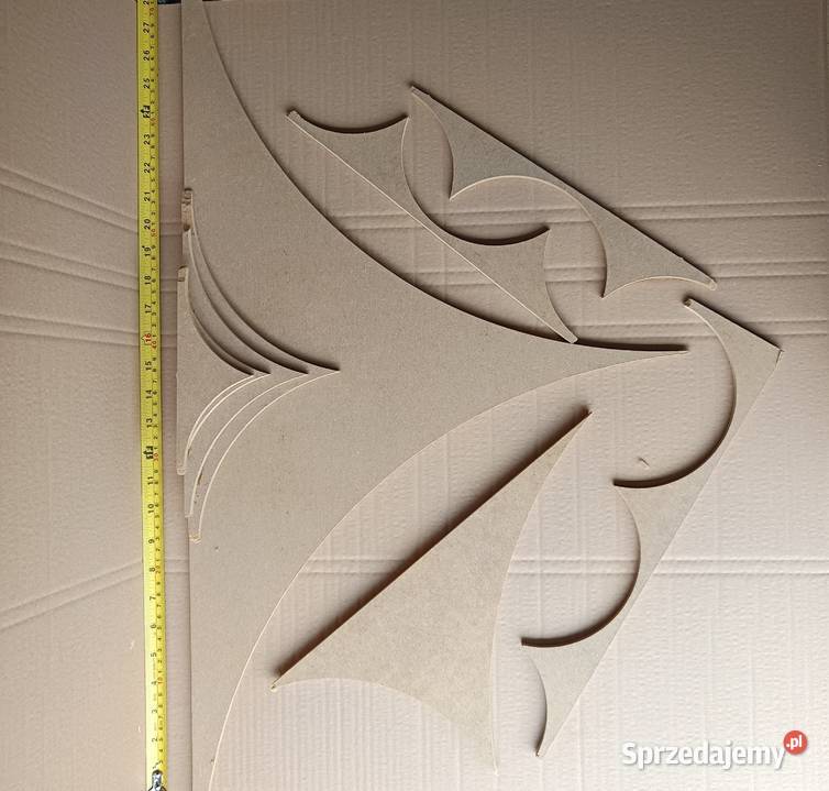 Formatki mdf hdf 7 10 mm różne kształty dużo Zabrze