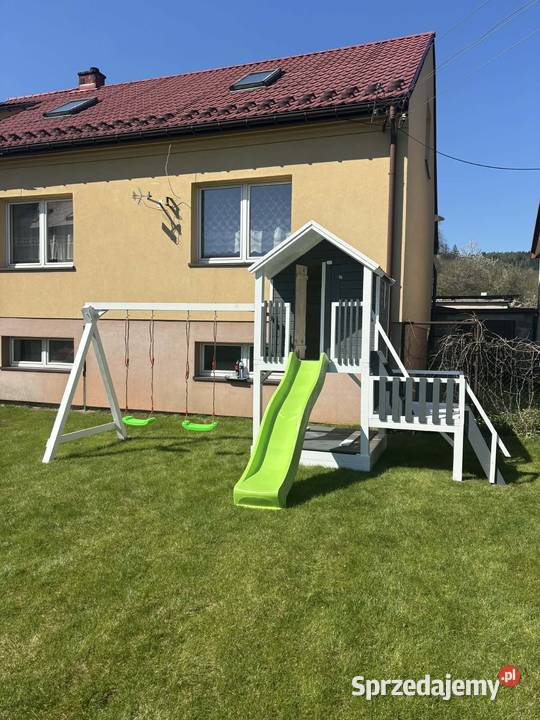 Domek dzieci plac zabaw tarasik