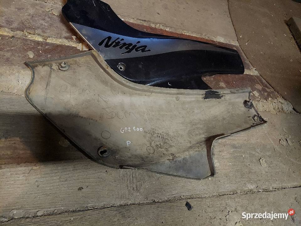 Kawasaki GPZ 500 s plastiki pług czasza boczki dolnośląskie Jelenia Góra