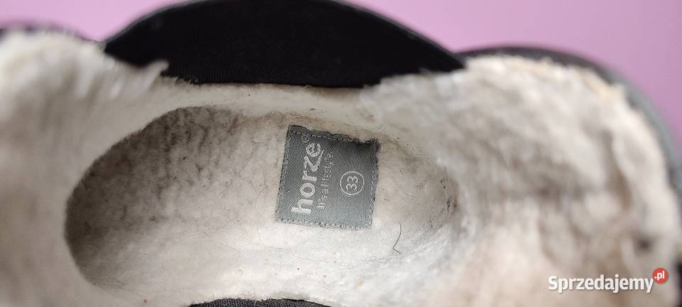 Zimowe dziecięce sztyblety HORZE ocieplane Jasień