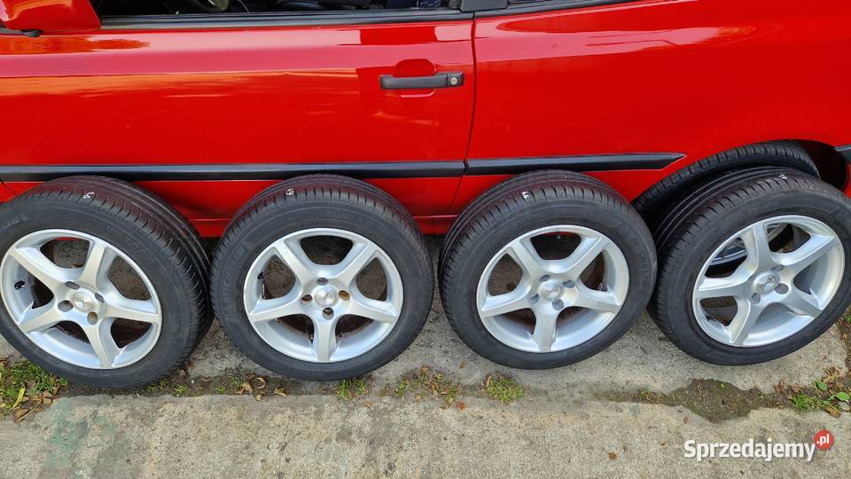 koła felgi 15 4x100 opony 18560r15 michelin Kępno sprzedam
