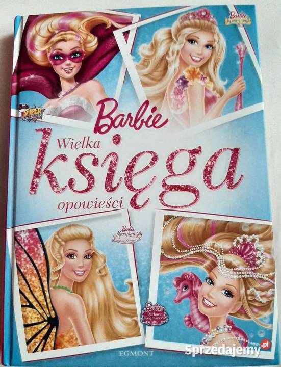 Barbie Wielka księga opowieści Egmont książka Zabrzeg