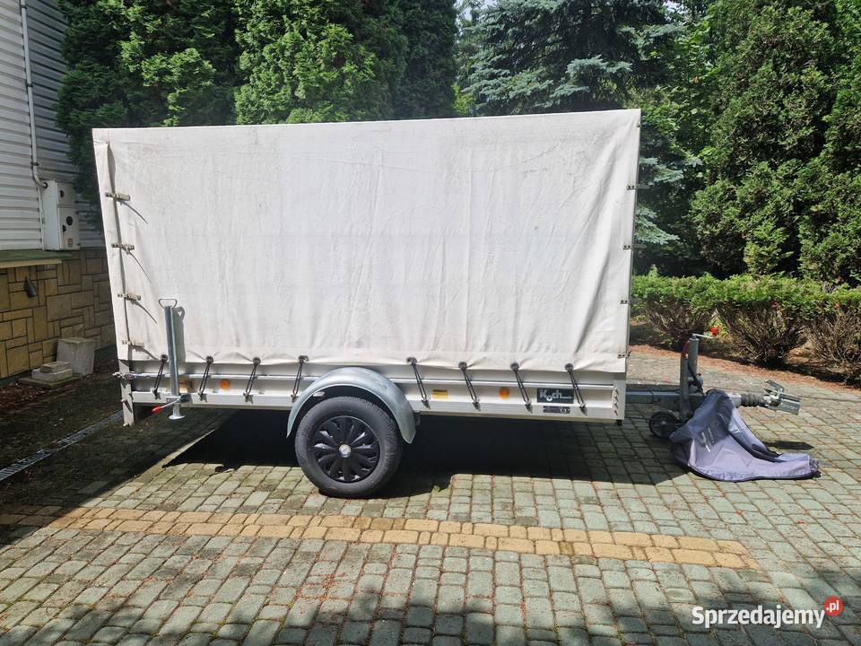 Przyczepa Koch z plandeką dmc 1300 Do samochodów osobowych sprzedam