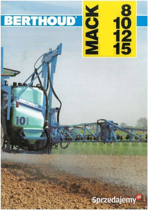 Berthoud Primer Instrukcja katalog obsługi Szamotuły sprzedam