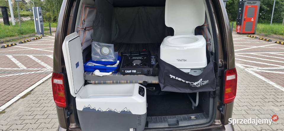 VW Caddy 16TDI 2015r Kamper Tramper Beach pomorskie Gdańsk