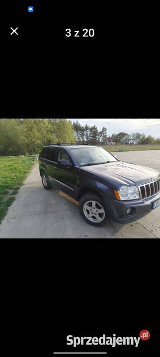 Jeep grand Cherokee WK Rok produkcji 2007