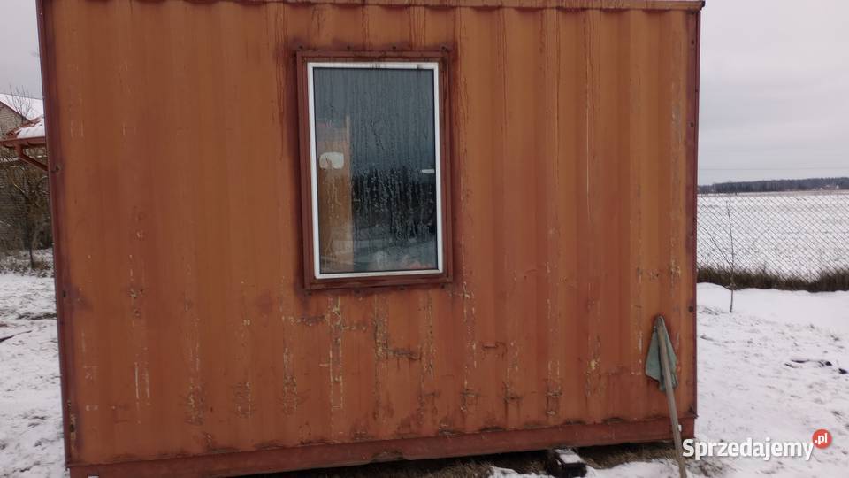 Kontener morski stróżówka garaż lubelskie Biała Podlaska
