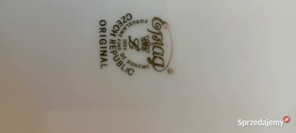 Patery i talerze porcelanowe Błażowa