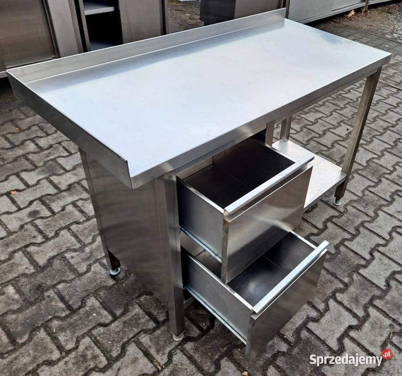 STÓŁ GASTRO Z SZUFLADAMI PÓŁKĄ 1306085 M1364N Nowe Skalmierzyce