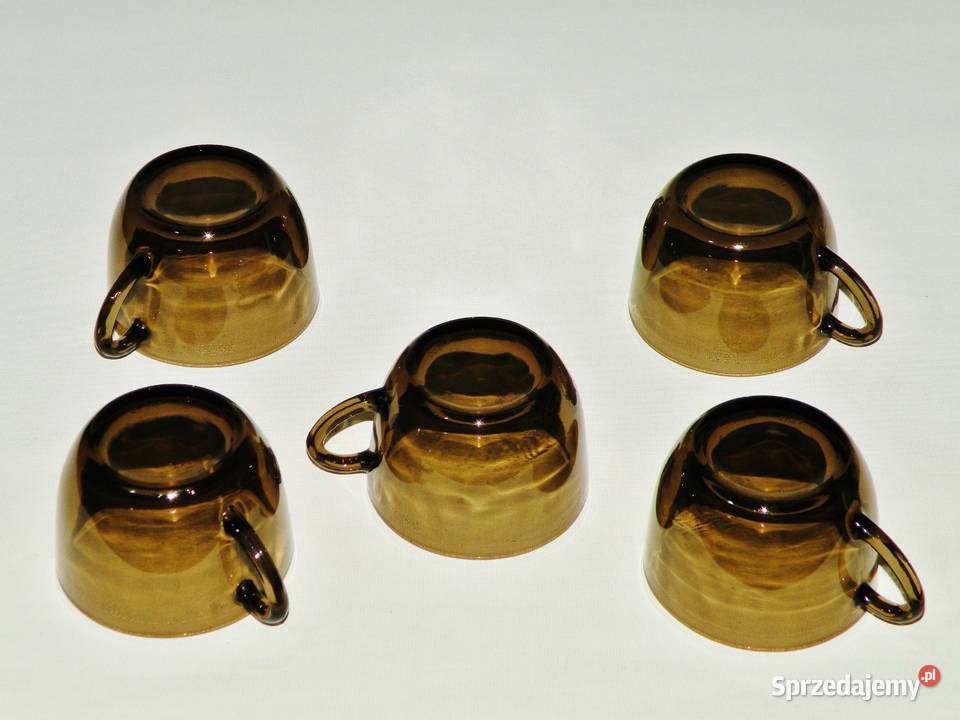 Filiżanki mocca Vereco France 5 sztuk 77 x 55 Bydgoszcz