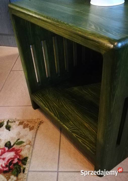 Ława drewniana stolik kawowy ławakostka 40cm Radków sprzedam