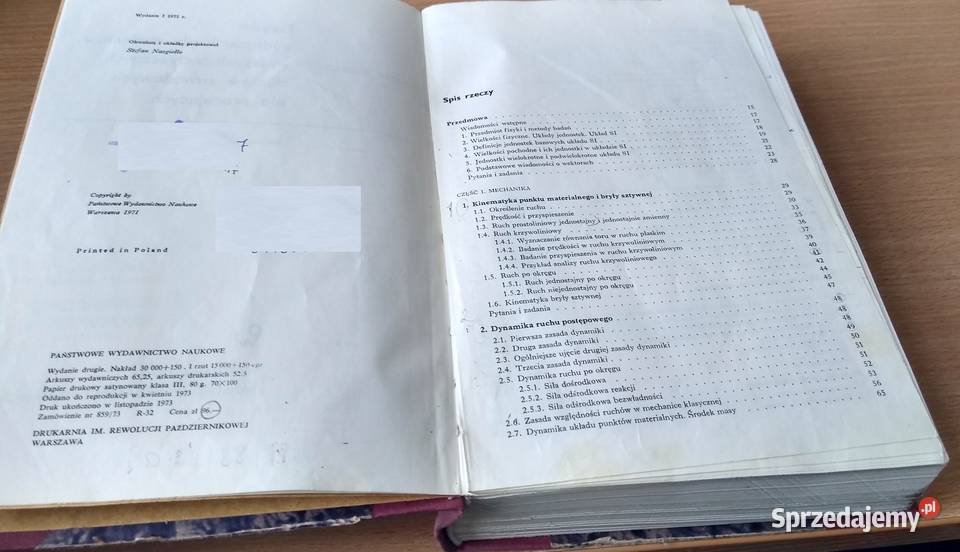 Fizyka podręcznik studentów wyższych Marta pomorskie Gdańsk