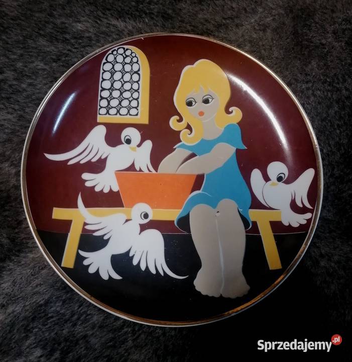 Talerz dekoracyjny z Jaworzyny Śląskiej Bajka o Porcelana i szkło Piekary Śląskie