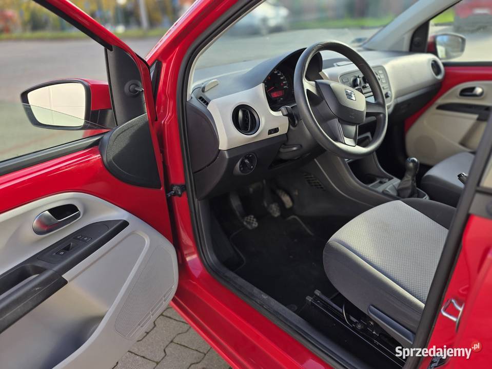 Seat Mii Krajowy serwisowany 1 właściciel nie Vw kurtyny powietrzne śląskie Bytom sprzedam