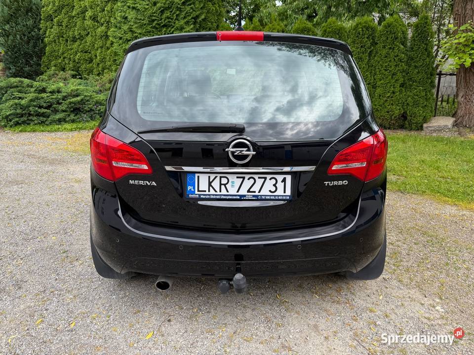Opel Meriva 14 Turbo Rok produkcji 2011 Kraśnik