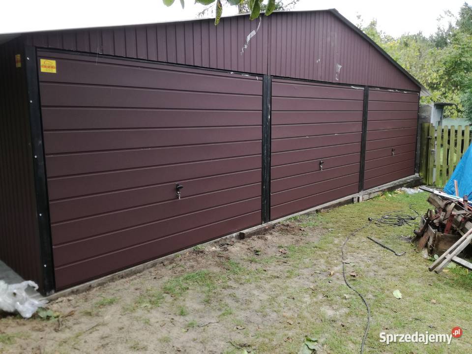 WIELOSTANOWISKOWY Garaż Blaszany WIATA Garaże Ostrołęka