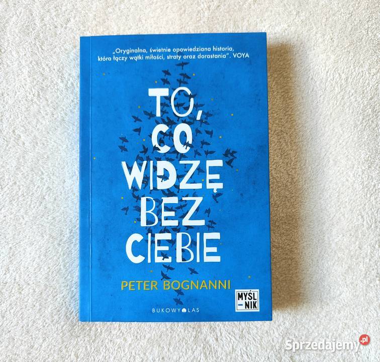 Książka To co widzę bez Peter Bognanni okładka