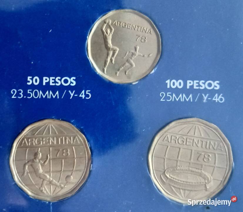 Zestaw z 1977 Argentyna MŚ w Piłce Nożnej 1978 Konin