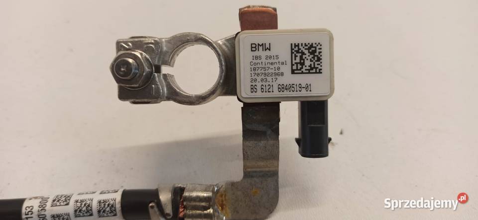 BMW 7 G11 KLEMA MINUSOWA 6840519 Materiały instalacyjne