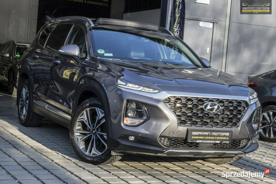 Hyundai Santa Fe 7os Head Up Panorama Ledy łopatki zmiany biegów Dębogórze