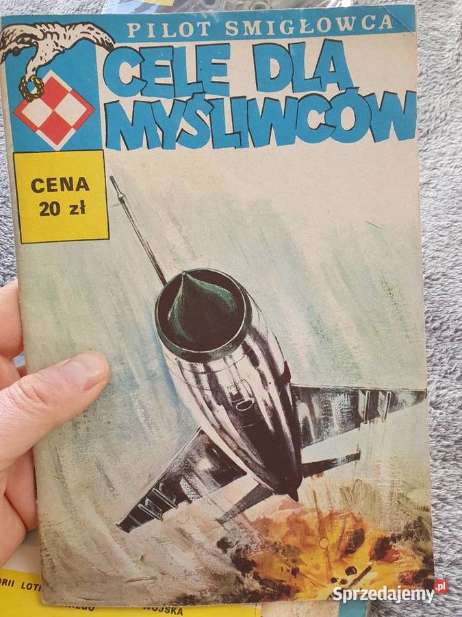 Pilot Śmigłowca zestaw 7 komiksów wydanie 1 1975 Komiksy Gdynia