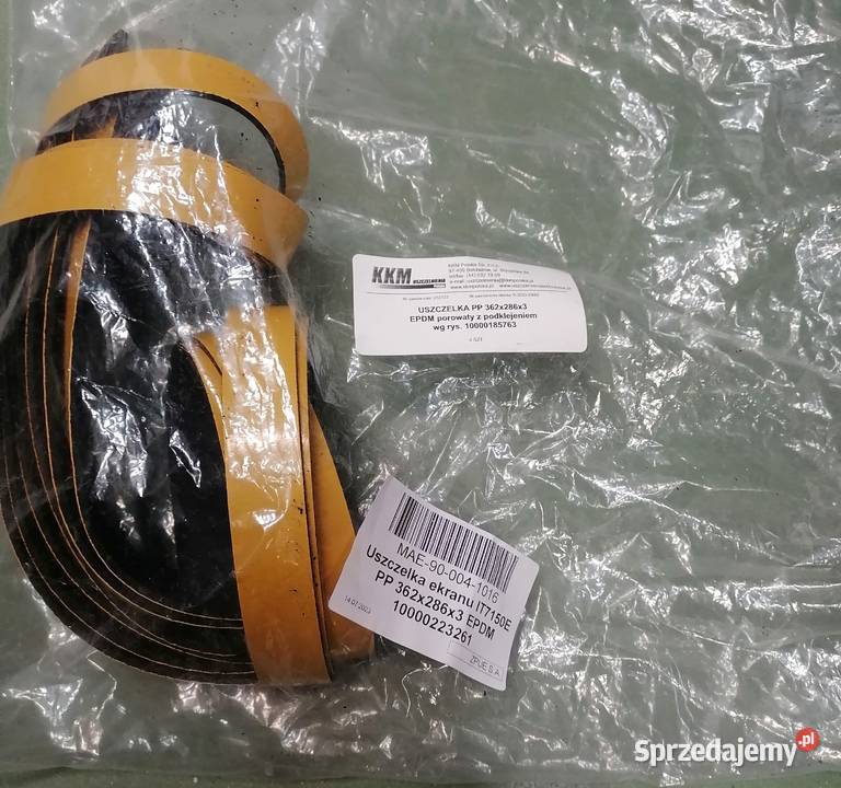 Uszczelka ekranu IT7150E PP 362x286x3 EPDM Włoszczowa sprzedam