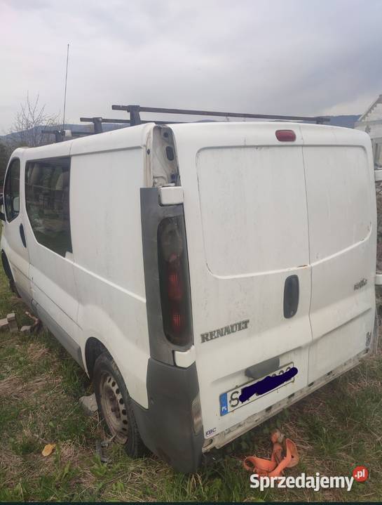 Lampa tył renault Trafic lewa uszkodzona śląskie Jasienica