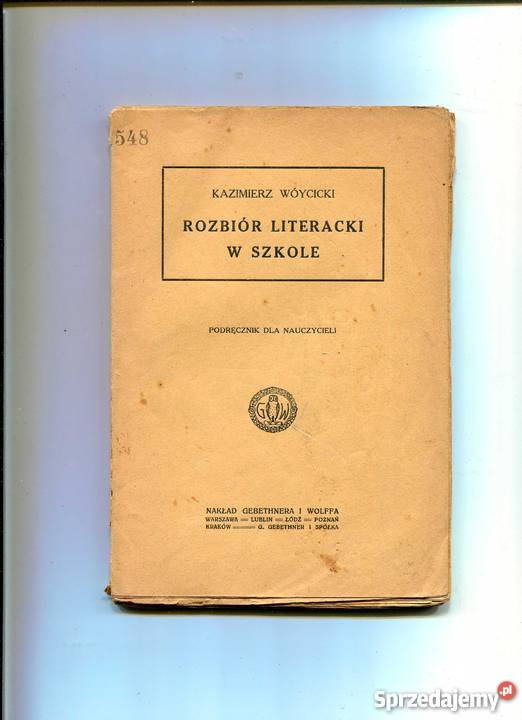 Rozbiór literacki w szkole Podręcznik Szczecin