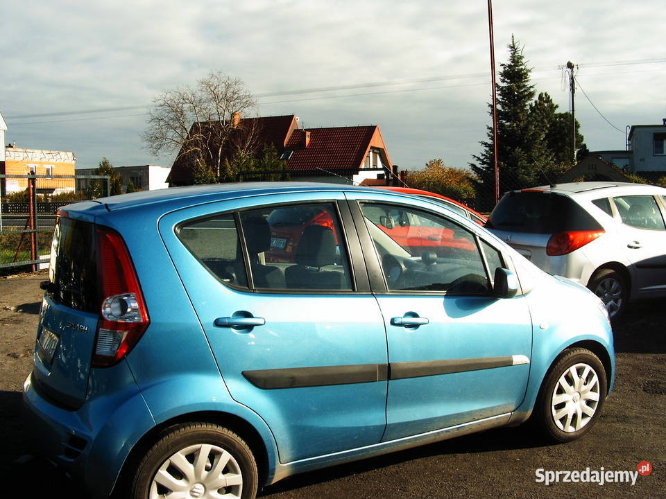 Suzuki Splash 12 Etylina 2013 r welurowa tapicerka wielkopolskie