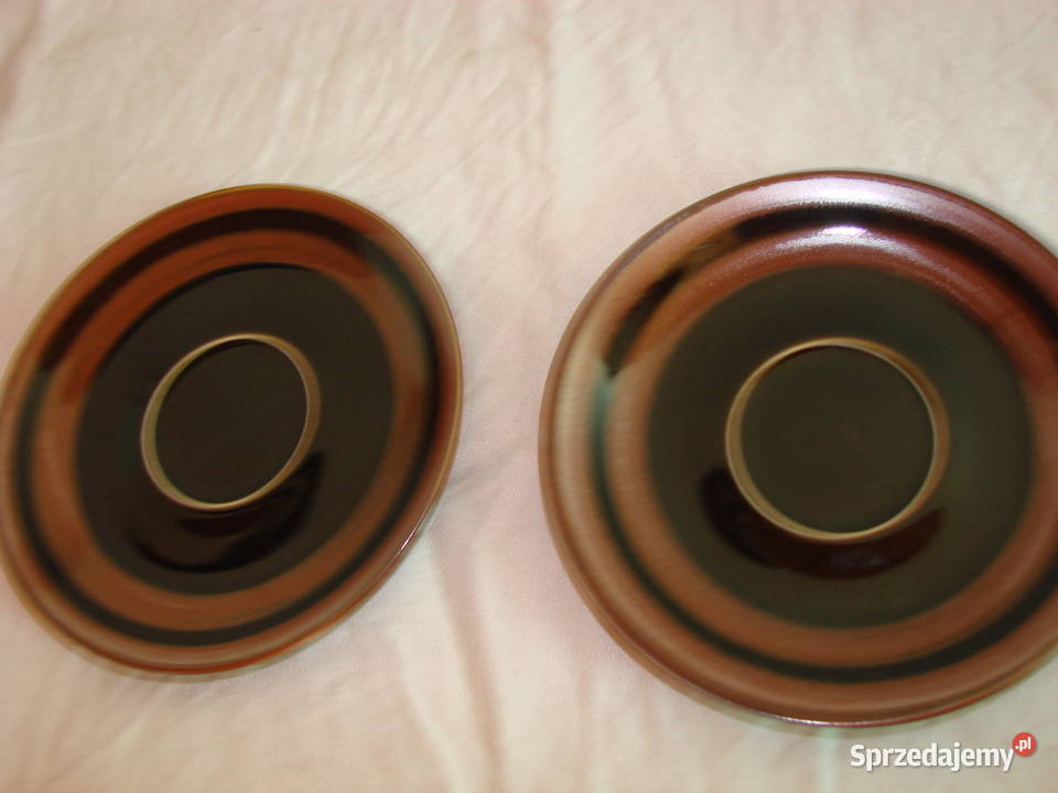 Gefle Viking porcelitowe talerzyki Pruszcz Gdański sprzedam