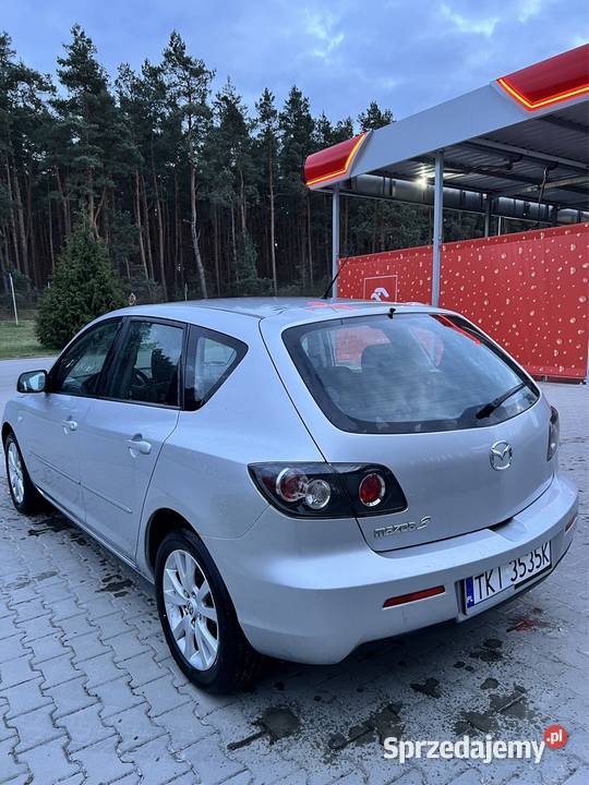 Mazda 3 16 109 Rok produkcji 2007 świętokrzyskie Pińczów sprzedam