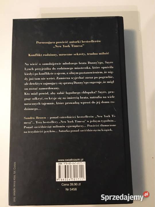 Sandra Brown Żar małopolskie Skawina