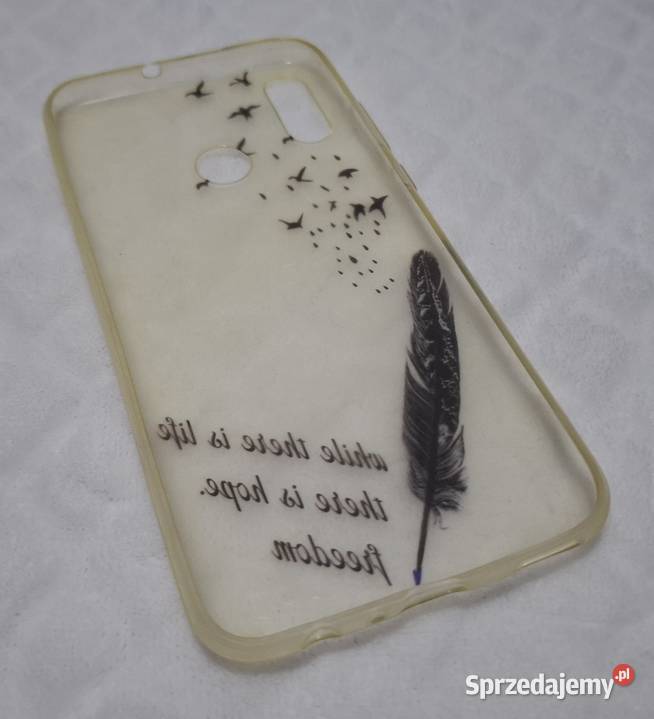 Etui silikonowe plecki do Hyuawei P Smart 2019 Czeladź