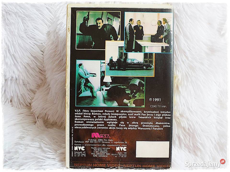 Kaseta VHS Polski Film VIP Film na Video lektor Żary