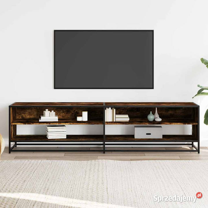 Szafka pod telewizor przydymiony dąb 1805x40x46 Warszawa
