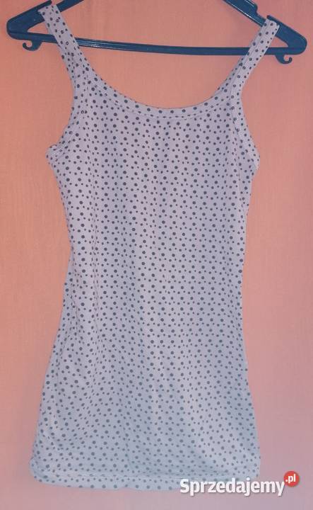 Podkoszulek damski na ramiączkachTshirt beżowy w Łódź