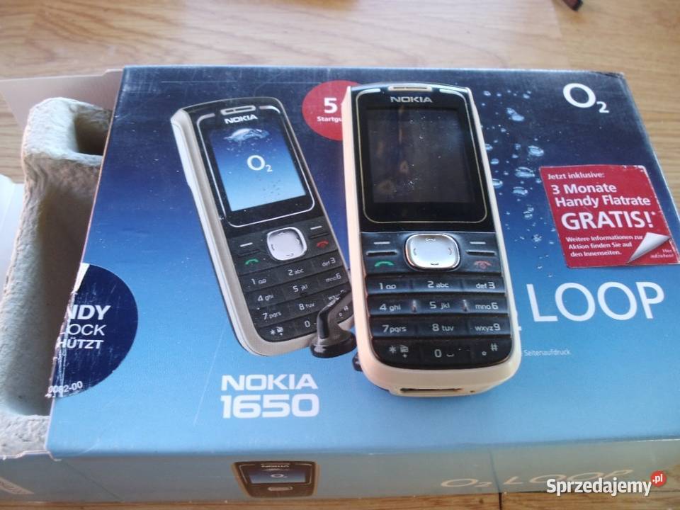 Nokia 1650 Oryginał ODPORNA SENIOR GW12 Wesoła sprzedam