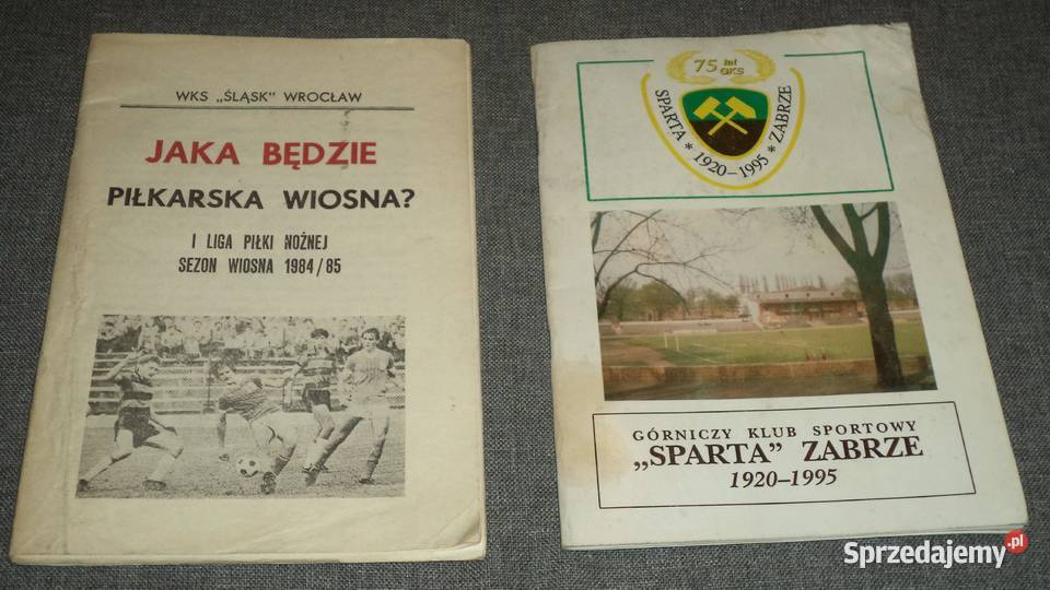 WKS Śląsk Wrocław program 1984/1985 , Sparta Zabrze