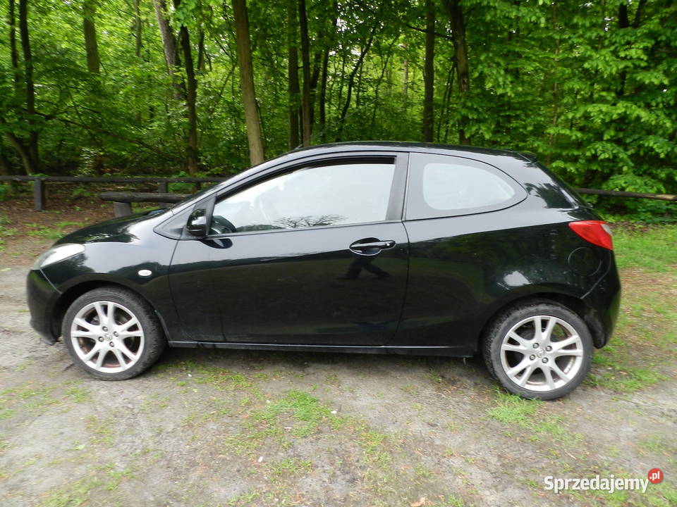 Mazda 2 II BEZ RDZY śliczna niezawodna tania aluminiowe felgi Puszczykowo