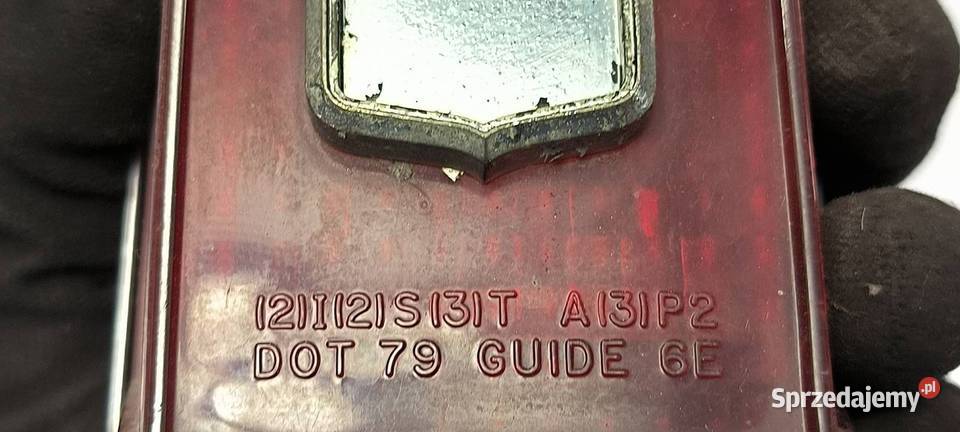 LAMPA PRAWA TYŁ CADILLAC ELDORADO Pozostałe Lipno