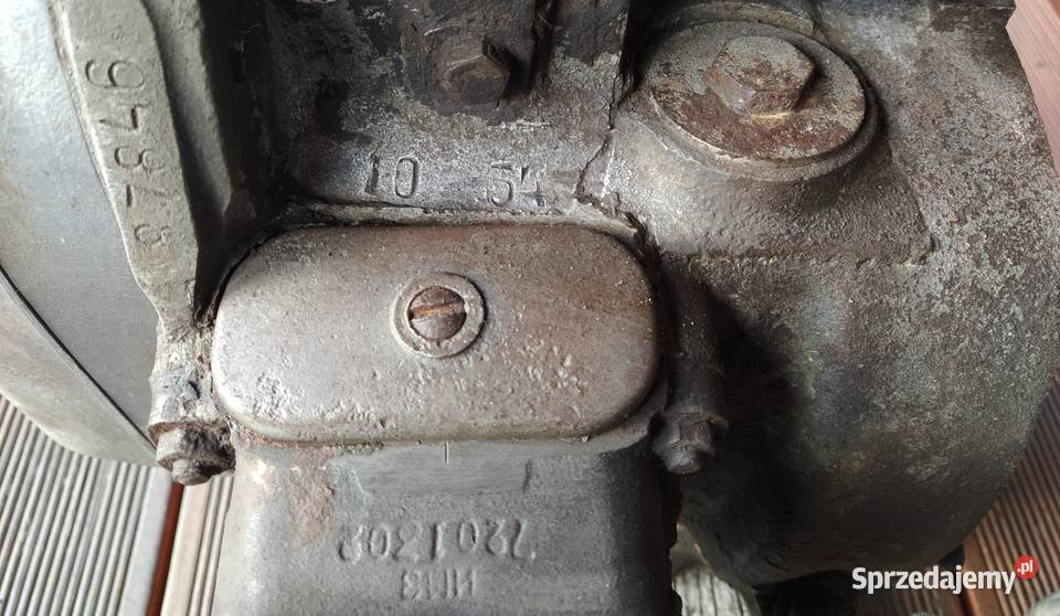 Silnik m72 data 10 1954 oryginał produkcja IMZ Silniki Kalisz