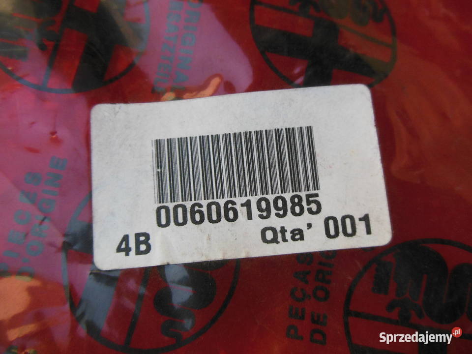 WYGŁUSZENIE MASKI 60619985 60619985 ALFA ROMEO Kozy