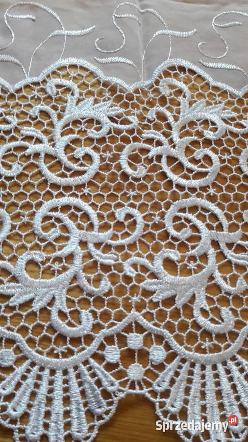 Woal biały gipiura zazdrostka szer 58 x 62 wys mazowieckie Radom