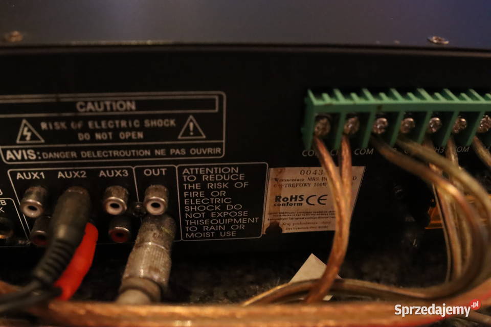 Wzmacniacz MRS PA ZB1006SD USB 6 stref