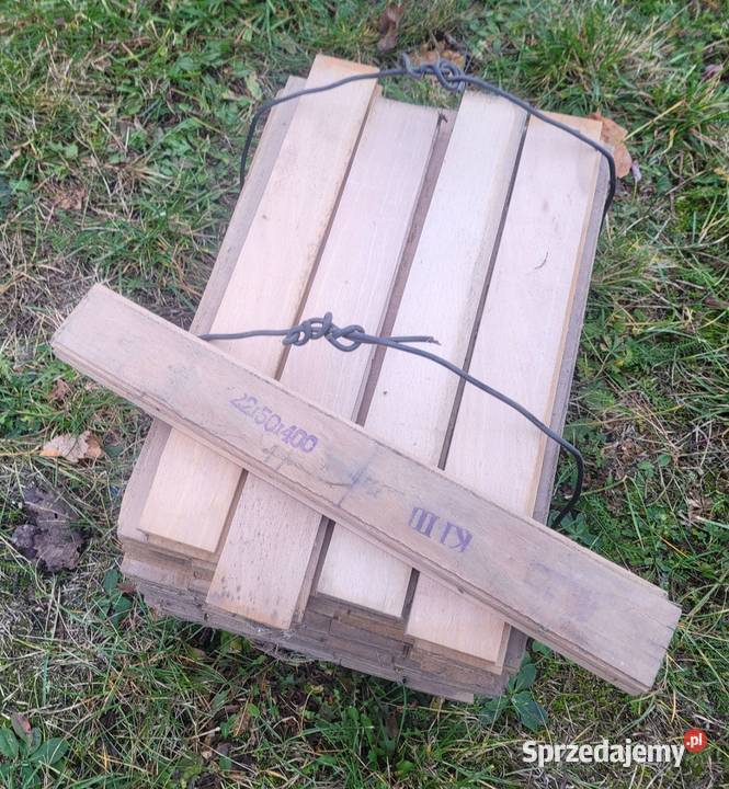 Parkiet bukowy 22x50x400 mm Parkiety Nadarzyn